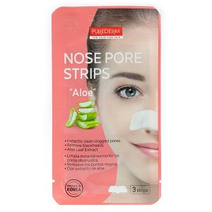 Nose pore strips "ALOE" 3strips