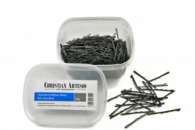 Haarklemmen in Schwarz 500gr