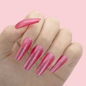 Gel Nail Polish No 104 Vibrant Pink Shimmer 10ml – Christian Artesio