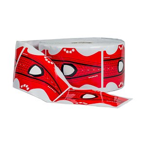 Nail Art Paper Sculpting form Red 500pcs