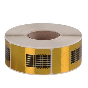 Nail Art Paper Sculpting form Gold 500pcs