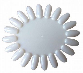 Nail Art Color Display Wheel Natural 20 Tips