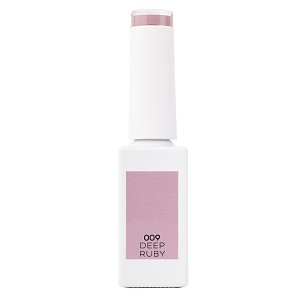 Gel Nail Polish No 009 Deep Ruby Dusty Pink 10ml - Christian Artesio