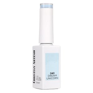 Nail Gel Polish No 040 Dream Unicorn Pastel Blue 10ml - Christian Artesio