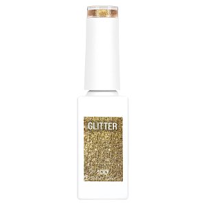 Gel Nail Polish No 100 Champagne Gold Glitter 10ml - Christian Artesio