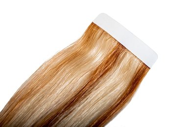 Tape Hair Extension Natural #10/60 Highlights 40cm 10pcs