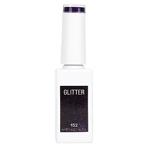 Nail Gel Polish No 152 Purple Glitter 10ml