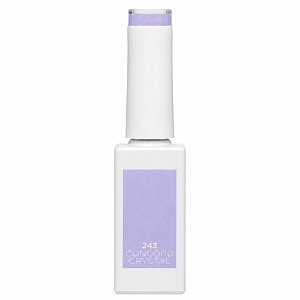 Ημιμόνιμο Βερνίκι Νυχιών Concord Crystal Νο 243 Μπλε-Μωβ Απαλό 10ml