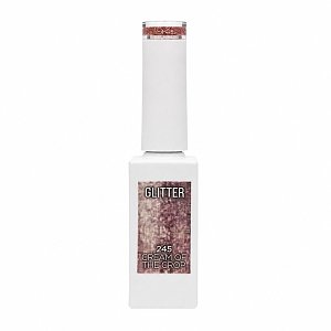 Ημιμόνιμο Βερνίκι Νυχιών Νο 245 Ροζ-Χρυσό Glitter 10ml