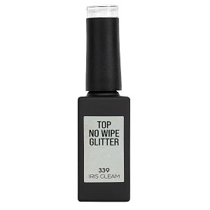 Nail Gel Polish Top No Wipe Glitter No 339 10ml