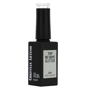 Nail Gel Polish Top No Wipe Glitter No 339 10ml