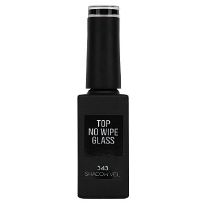 Jelly Glass Top Coat Black No Wipe – Semi-Permanent Gel Polish 10ml