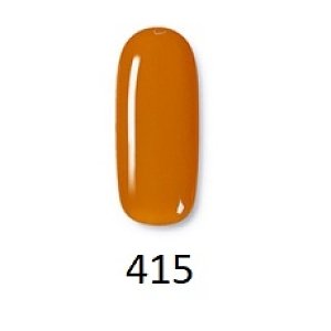 Shellac UV& Led Creamy Caramel Νο 415 Orange 10ml