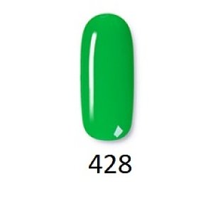 Nail Gel Polish No 428 Neon Green 10ml