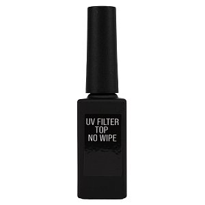 Nail Gel Polish Uv Filter Top No Wipe Extra Shine 10ml