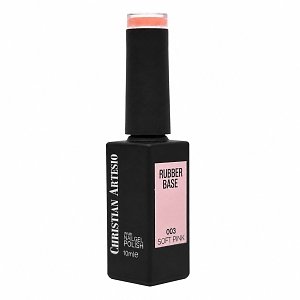Ημιμόνιμο Βερνίκι Rubber Base Soft Pink No 003 10ml