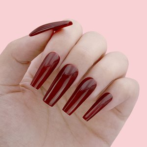 Gel Nail Polish No 123 Deep Wine Red 10ml – Christian Artesio