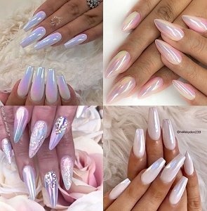 Nail Art Foil Transparent Unicorn