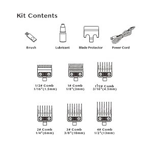 HUSH HU22C Rechargeable Hair Clipper with Lithium Battery