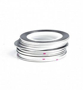 Nail Art Line Tape Silver 1mm