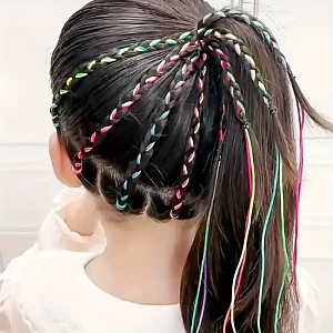 Colorful Hair Cords for Dreadlocks and Braids 20pcs