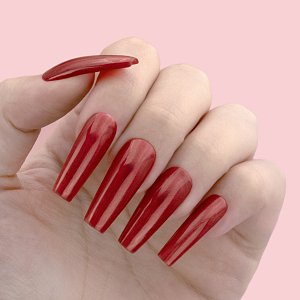 Nail Gel Polish No 150 Red Metallic 10ml