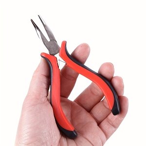 Curved Micro Ring Extension Pliers – For Application & Removal