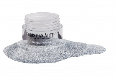 Dipping powder No 15 Silver Glitter 28g