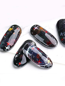 Nail Decoration Iridescent Star