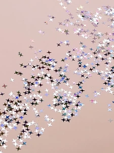 Nail Decoration Iridescent Star