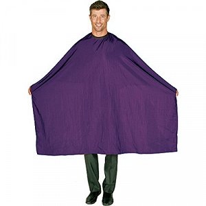 Purple Hairdressing Cape 140cm x 114cm