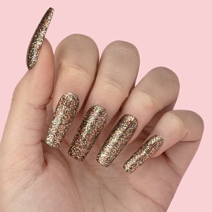 Nail Gel Polish No 164 Colorful Glitter 10ml