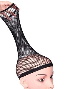 Black Wig Net for Secure Fit 2pcs