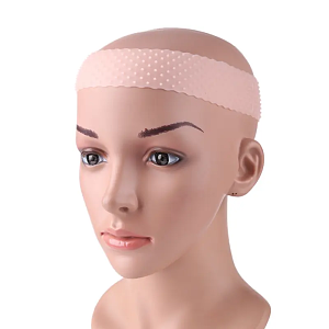 Non-Slip Silicone Wig Band, Light Beige Pink – Secure Hold & Comfortable Fit