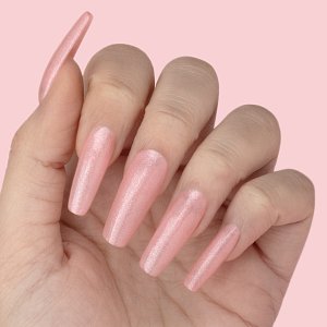 Nail Gel Polish Birthday Girl No 180 Pink Glitter 10ml