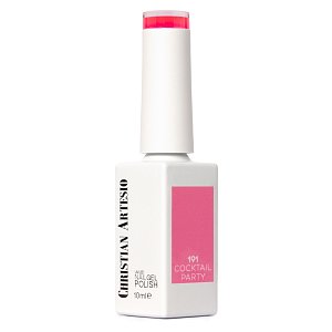 Nail Gel Polish Cocktail Party No 191 Neon Pink 10ml