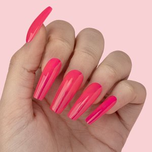Nail Gel Polish Cocktail Party No 191 Neon Pink 10ml