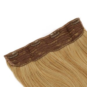 Hair Weft with Clip 60cm, 185g, HD Fiber Sand&Valilla #3