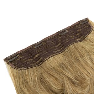 Hair Weft Synthetic HD Wavy with Clip 55cm 185g Pure &Oak #8-22