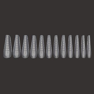 Dual form Tips Russian Almond 120pcs