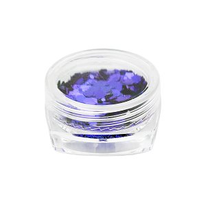Nail Accessories Flakes Purple 3g