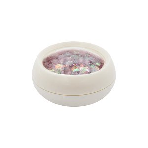 Pailletten Rosa irisierend, 3g