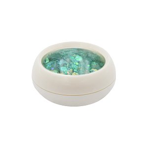 Nail Accessories Flakes Iridescent Green 3g
