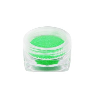 Nail Art Neon Green Glitter Powder 2.5g