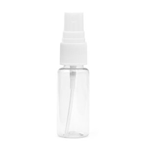 Travel Plastic Bottle with Spray Transparent 20ml