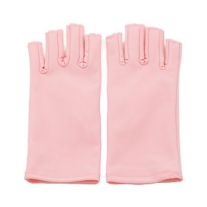 Pink Uv Protection Gloves