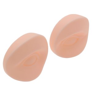 3D Silicone Eyes for Practice 2pcs