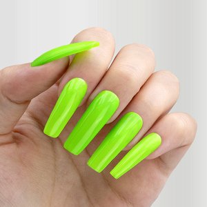 Gel Nail Polish No 072 Neon Lime Green 10ml - Christian Artesio