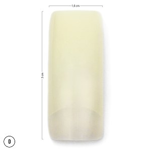 Nail Tips Natural No. 0 Size in a bagof 50pcs