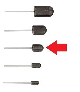 Mandrel for Pedicure Sanding Caps Φ 10mm